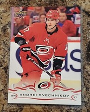 🔥 2018-19 Ultra Rare Andrei Svechnikov Young Guns Promo Mint++ Single CAR-7 SSP
