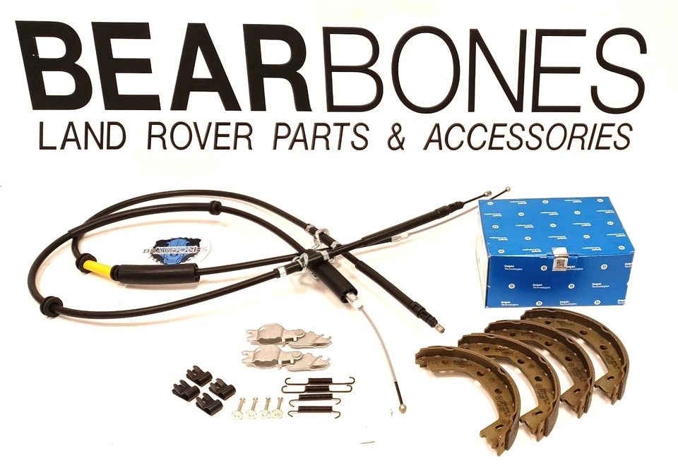 Kit de frenos de mano Land Rover Freelander 2 hasta 2012 LR014431A LR007496 Foto 1 de 4