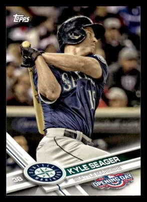 2017 Topps  Kyle Seager #95 Seattle Mariners Baseball Card - Image 1 of 2