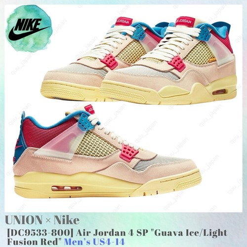 Size 8.5 - Jordan 4 Retro x Union LA Mid Guava Ice for sale online