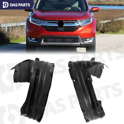 Fender Liner Set w/Clips For 2017-2022 Honda CR-V Front Left Right Splash Shield Foto 1 de 4