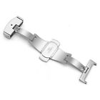 9-22Mm Stainless Steel Watch Strap Butterfly Clasp Buckle Deployment Push Button