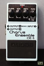 Boss CE-5 Chorus Ensemble 90's Analogue BBD Baby Blue Electric Guitar Pedal for sale