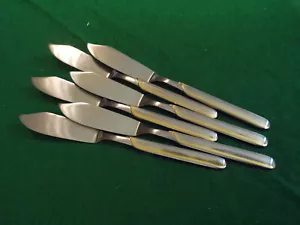 WMF Modell ONDA Gold Buttermesser für 6 Personen in Cromargan TOP - Bild 1 von 3