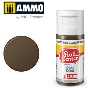 Ammo Mig Rail Center Sleeper Brown (15ml) - Picture 1 of 1
