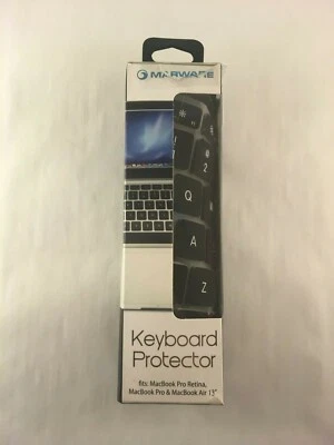 Marware Keyboard Protector Black, Macbook Pro (Reg +Retina), MacBook Air 13" - Image 1 of 4
