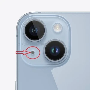  Rückseite Mikrofon Netz für iPhone 13 Pro/14 Pro Max Anti-Staub-Netz - Bild 1 von 2