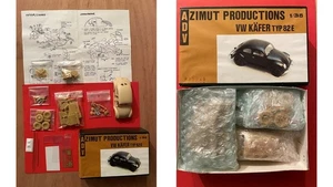 1/35 ADV AZIMUT 35049 : VOLKSWAGEN KAFER TYP 82E PORSCHE RARE COLLECTOR - Foto 1 di 1