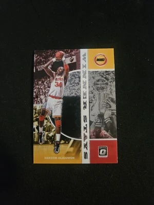 2019-20 Panini Donruss Optic - Winner Stays Hakeem Olajuwon #9 - Image 1 of 2