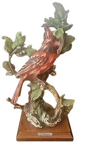 Giuseppe Armani Cardinal Figurine Statue Retired Wildlife Series - Picture 1 of 12