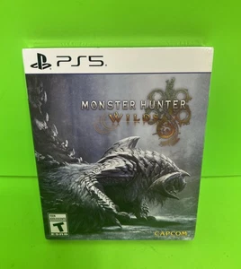 Monster Hunter Wilds Steel Book Edition - Sony PlayStation 5 - BRAND NEW SEALED - Picture 1 of 2