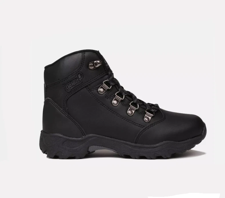 Stivali Gelert in pelle da passeggio imbottiti alla caviglia uomo neri UK 13 US 14 *REFCRS263 - Immagine 1 di 1