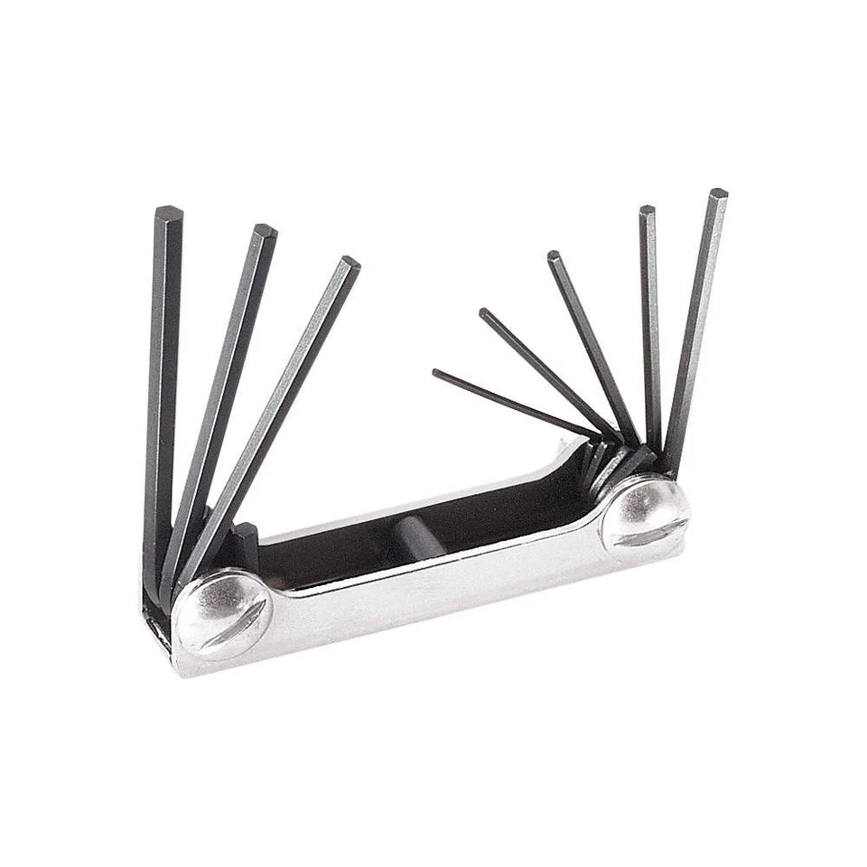 KLEIN TOOLS 70581 HexKeySt,Folded, 1 13/32  to1 27/32 in 2DGN8 - Image 1 of 1