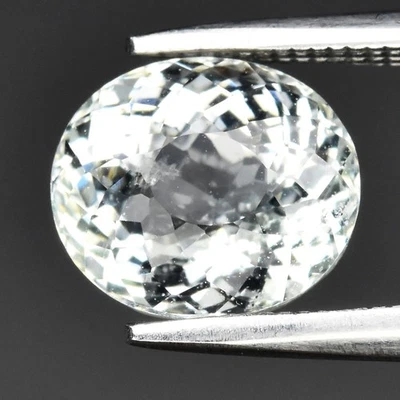 💎 2.08ct 8.2x7mm Ovalado Natural Muy Claro Verde Berilo - Piedra Preciosa Brasil Foto 1 de 4