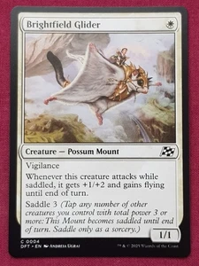 Magic The Gathering AETHERDRIFT BRIGHTFIELD GLIDER white card MTG - Picture 1 of 2