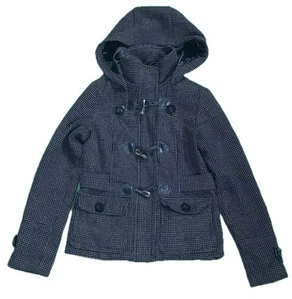 Abrigo Chaqueta Tweed Lunares Rosa Negro Pequeño Botón Palanca Twee Cachicho - Imagen 1 de 5