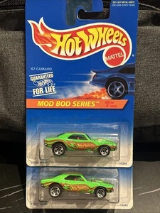 (2) HOT WHEELS 67’ CAMARO MOD BOD SERIES #4 of 4 Lot of Two - Picture 1 of 4