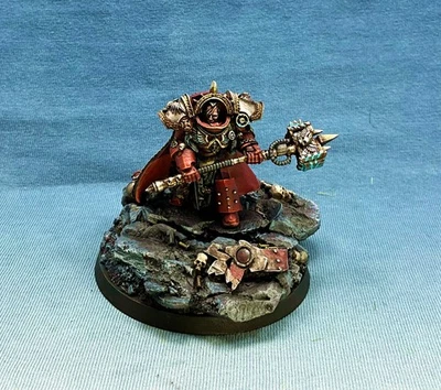 Painted Warhammer 40k Gabriel Angelos blood ravens chapter - Image 1 of 4