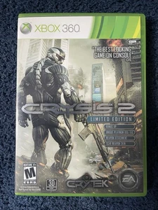 Crysis 2 Edición Limitada (Microsoft Xbox 360, 2011) Completo con Manual CIB - Imagen 1 de 5