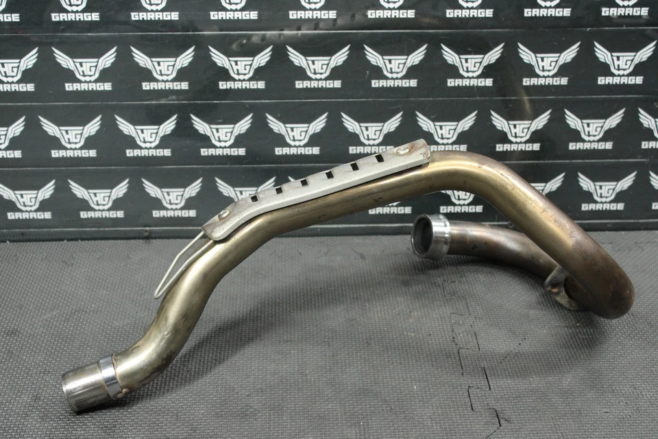 2006 99-06 YAMAHA TTR250 OEM TUBO DE ESCAPE CÂMARA CABEÇALHO 4GY-14611-01-00 - Imagem 1 de 4