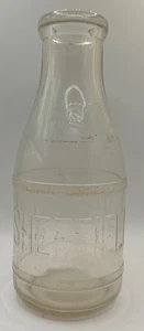 Vtg Sheffield Farms New York Pint Milk Glass Jar - 1 quart - Picture 1 of 7