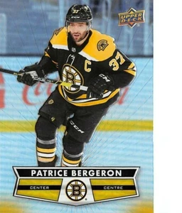 2021-22 UD Tim Hortons #37 Patrice Bergeron - Picture 1 of 2