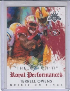 Terrell Owens 2015 Panini Gridiron Kings Royal Performances #RP10 49ers - Bild 1 von 2