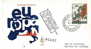 1967 FDC Venetia San Marino Pradal Marino N.99 / Sm Europa Recomendado MF103195 - Imagen 1 de 1