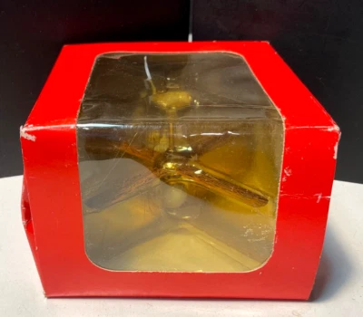 Vintage Dollhouse EXQUISITE CEILING FAN LIGHT Fixture 12v Electric NOS 1:12 READ - Image 1 of 4