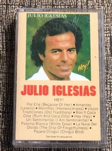 *Cassette Audio Album Julio Iglesias Hey ! - Latin, Pop, Ballad - Bild 1 von 3