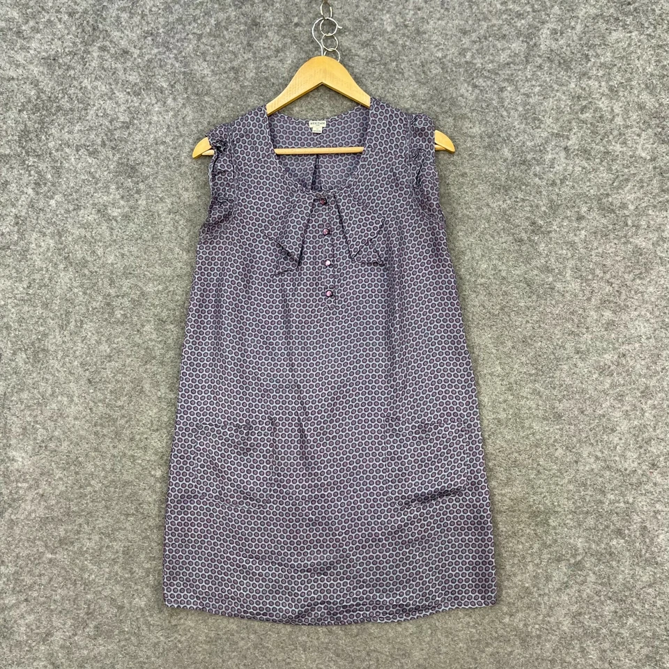 Vestido para mujer Heritage 1981 talla S pequeño azul sin mangas seda cambio 20930 Foto 1 de 4