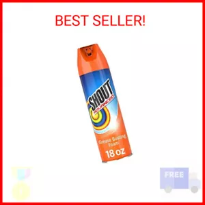Shout Advanced Grease Busting Foam, Laundry Stain Remover for Oil & Grease Stain - Picture 1 of 2