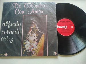 Alfredo Rolando Ortiz De Colombia Con Amor Colombia Press LP Vinilo 12" VG/VG Am - Imagen 1 de 4