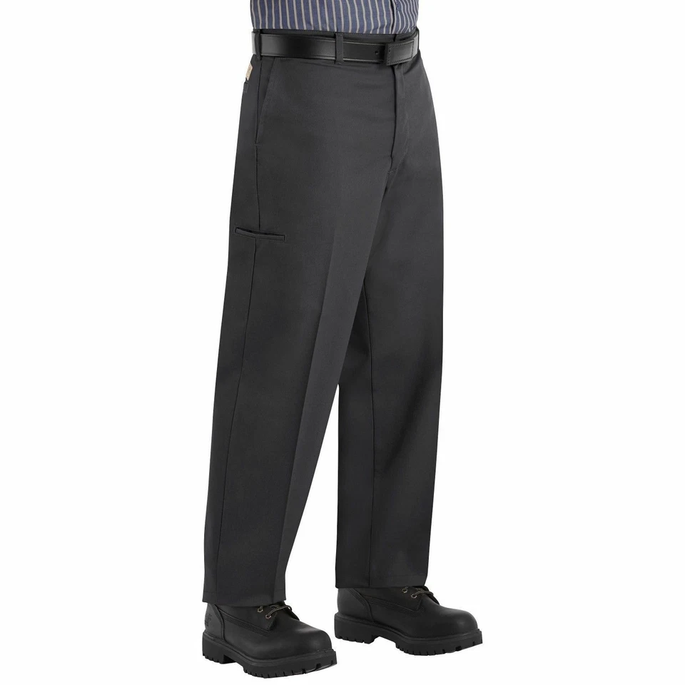 Pantalones Red Kap Hombre Trabajo Industrial Negro Uniforme Bolsillo Nuevo Talla 28 x 33 5909 Foto 1 de 4