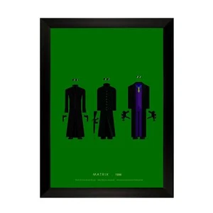 Matrix Artwork Print Fred Birchal Wall Art Framed Poster Movie Picture Gift - Picture 1 of 1