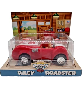Vintage Chevron Cars Riley Roadster 2003 Collectible Ad Toy Red New - Picture 1 of 3
