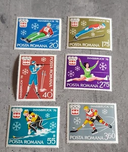 ROMANIA INNSBRUCK SUMMER OLYMPICS SET  MNH - Picture 1 of 1