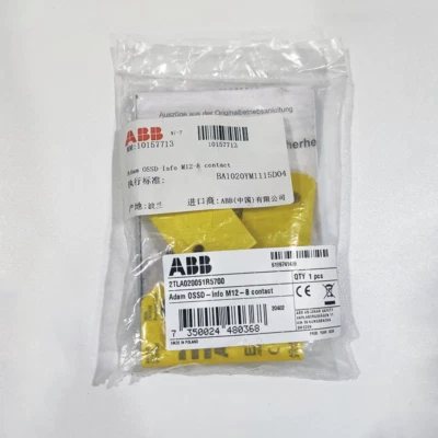 1pc ABB Adam OSSD-Info M12-8 contact safety sensor 10157713 - Image 1 of 2