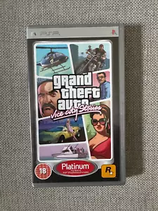 psp GRAND THEFT AUTO Vice City Stories Game + Map (Works on US Consoles) PAL - Picture 1 of 3