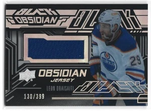Trikot 2022-23 UD Black Leon Draisaitl Obsidian #OJLD 130/399 - Bild 1 von 2
