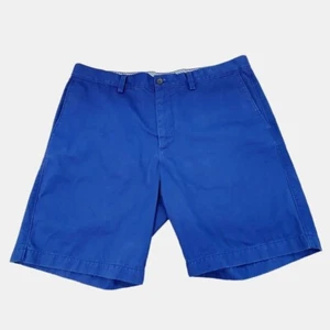 Banana Republic Mens Chino Shorts Size 36 Blue 100% Cotton Pockets - Picture 1 of 5