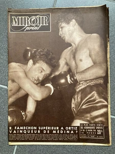 MIROIR SPRINT N°180 21/11/1949 BOXE FAMECHON ORTIZ FOOTBALL TOULOUSE RACING K42 - Imagen 1 de 1