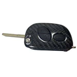 Carbon Fiber Key Fob Cover Case for Maserati GranTurismo Quattroporte GranCabrio - Picture 1 of 5