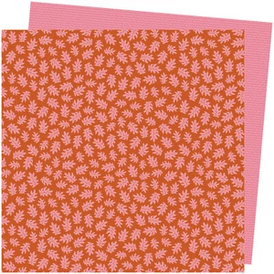 American Crafts Amy Mandarino Tardo Pomeriggio 12x12 Carta Decorativa Doppia Faccia - Foto 1 di 4