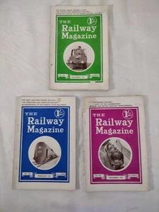 The Railway Magazine - Nos. 452, 462, 461 - Nov 1935, Dec 1935, Feb 1935 - Picture 1 of 4