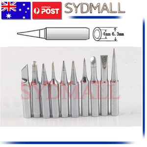 10 PIEZAS PUNTAS de estación de soldador reprocesamiento sin plomo para soldadura hakko T18 FX-888 - Imagen 1 de 3