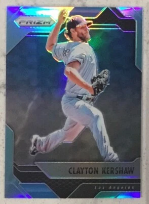 2017 PANINI PRIZM CLAYTON KERSHAW🔥 #d /299 LIGHT BLUE PRIZM NICE CARD! - Image 1 of 2