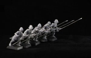 Spanish Pikemen Brother Vinni ´S Studio BVRA10 Résine Neuf - Picture 1 of 10