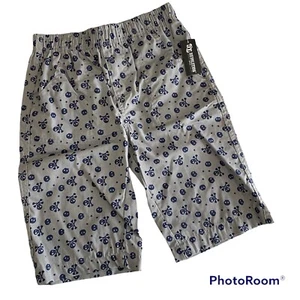 Boys OT Revolution Shorts Size 6 - 7 Skull and Crossbones Long Shorts NWT - Picture 1 of 3