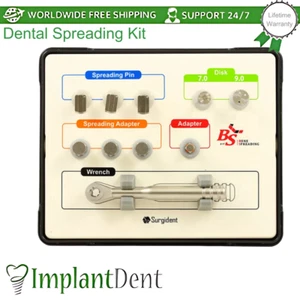 Kit de extensión dental 7,0 mm/9,0 mm Sierra Disco Trinquete Adaptador Herramienta de odontología - Imagen 1 de 12